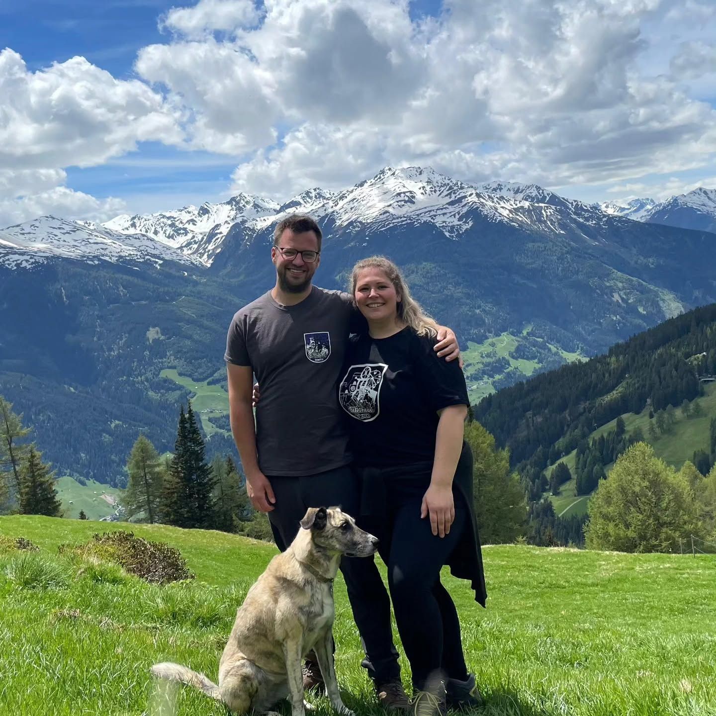 Urlaubsgruß im KG-Shirt: Pitztal, Österreich